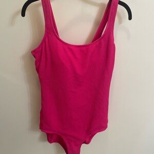 Kids Pink One Piece Swimsuit
